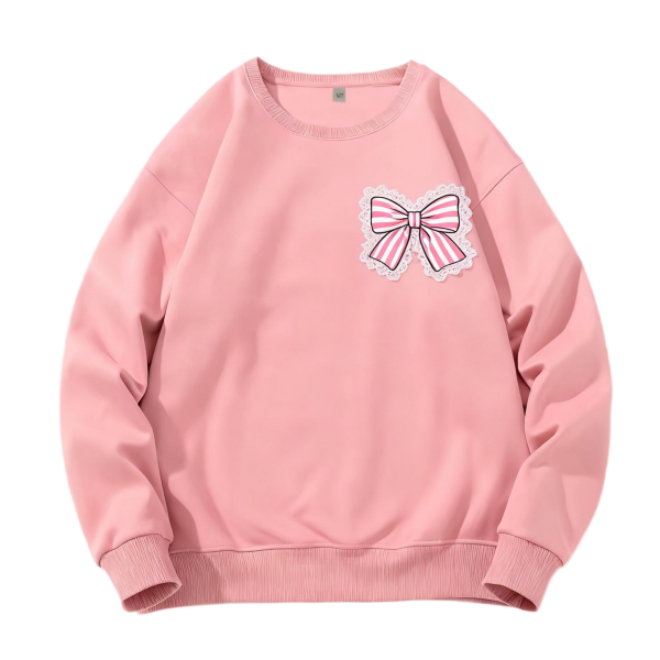 ?Custom Heavyweight Cotton Crew Neck Sweatshirt - Embroidered Print Logo Fit Hoodies