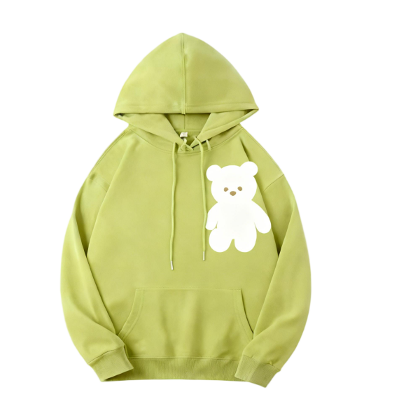 Women's Autumn/Winter Long Hooded Sweatshirt - Waterproof Embroidered Lined Sequined Crop Top